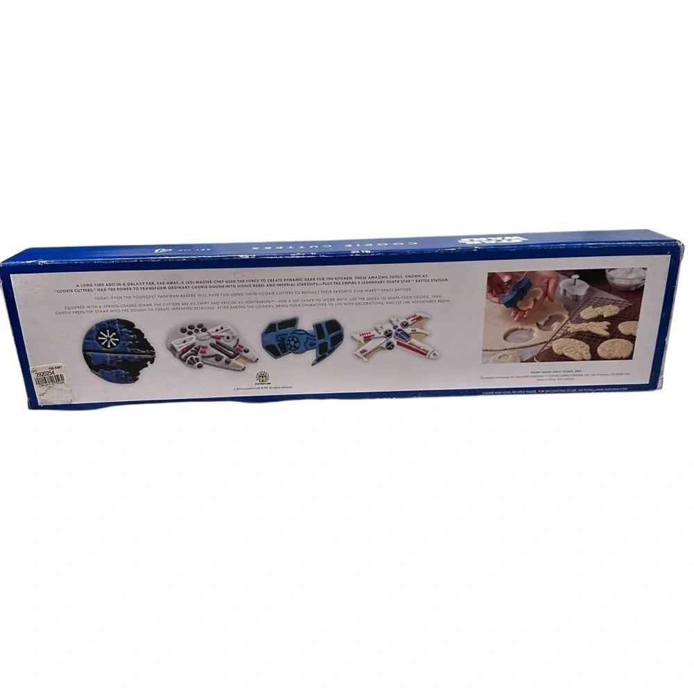 Williams-Sonoma Star Wars Cookie Cutters Set of 4 Like New‎